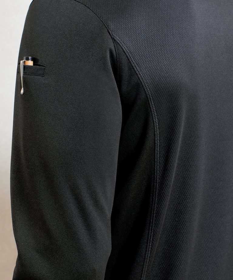 Premier &#8211; Essential Coolchecker Long Sleeve Chefs Shirt PR647, Vivid Promotion Workwear