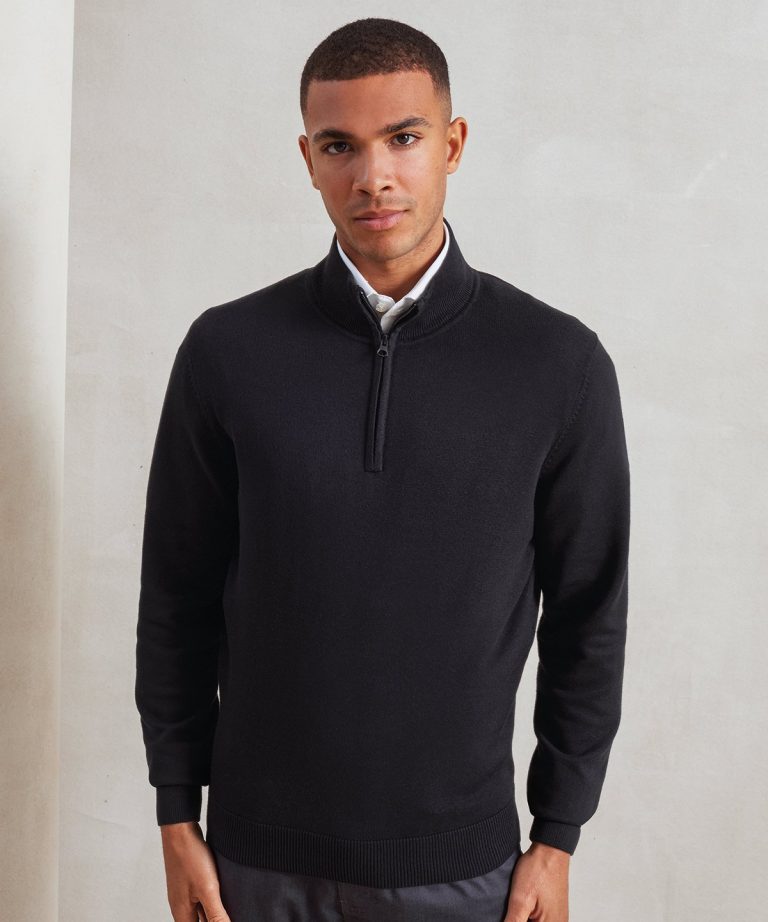 Premier -  Zip Knitted Sweater PR695