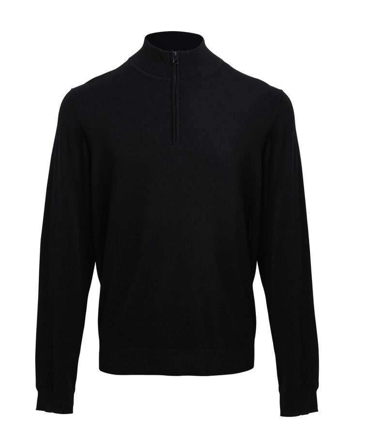 Premier &#8211;  Zip Knitted Sweater PR695, Vivid Promotion Workwear