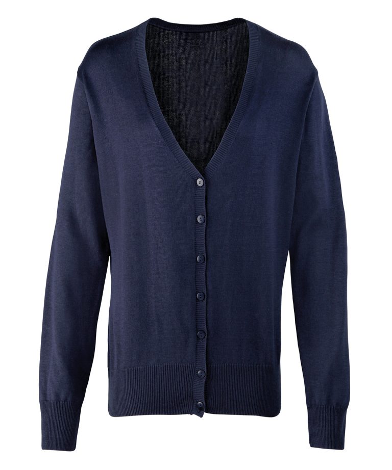 Alternative view of Premier - Womens Button Through Knitted Cardigan PR697