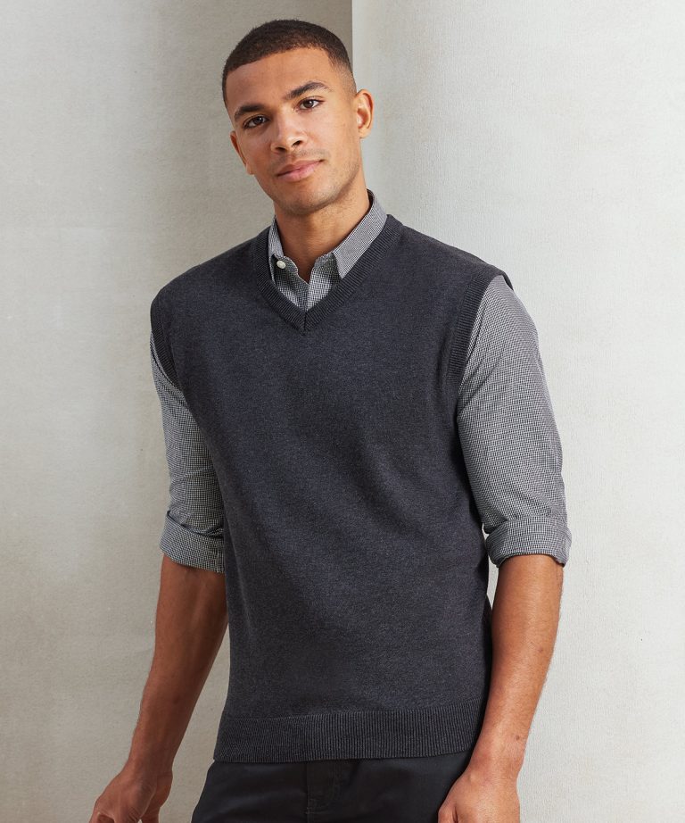 Premier &#8211; Sleeveless Knitted Sweater PR699, Vivid Promotion Workwear