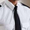 Premier &#8211; Stretch Fit Cotton Poplin Short Sleeve Shirt PR246, Vivid Promotion Workwear