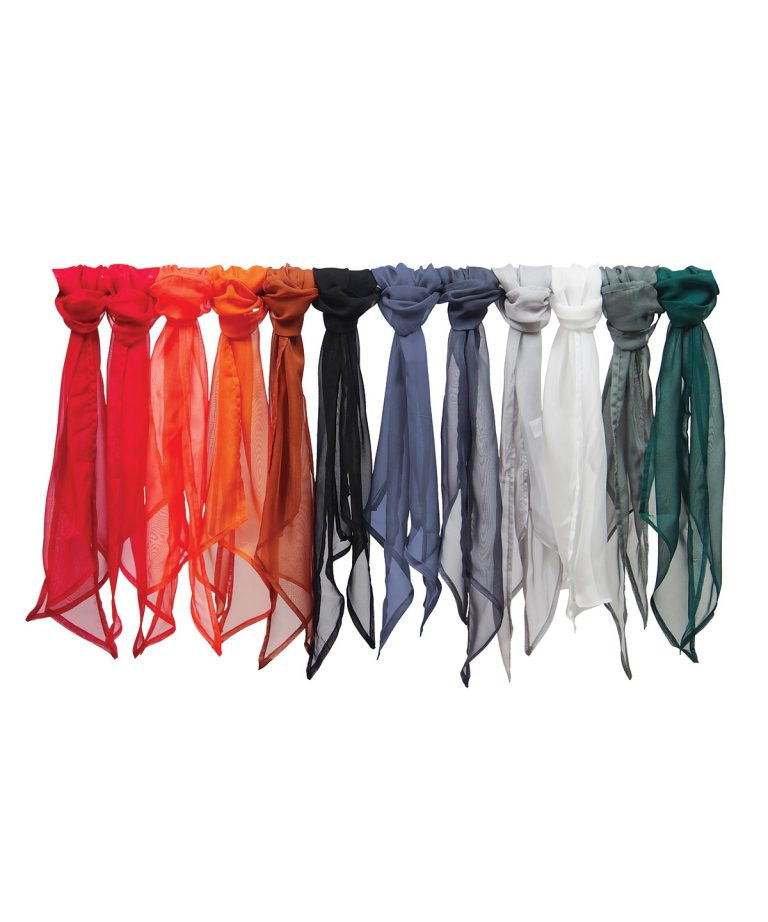Premier &#8211; Colours Chiffon Scarf PR740, Vivid Promotion Workwear