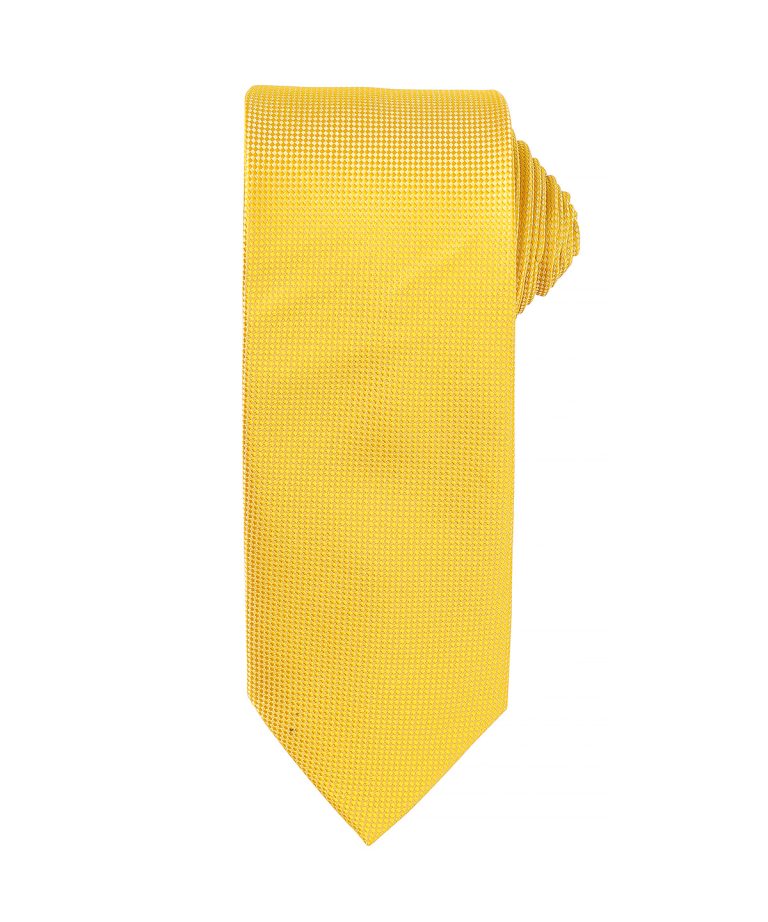 Premier &#8211; Micro Waffle Tie PR780, Vivid Promotion Workwear