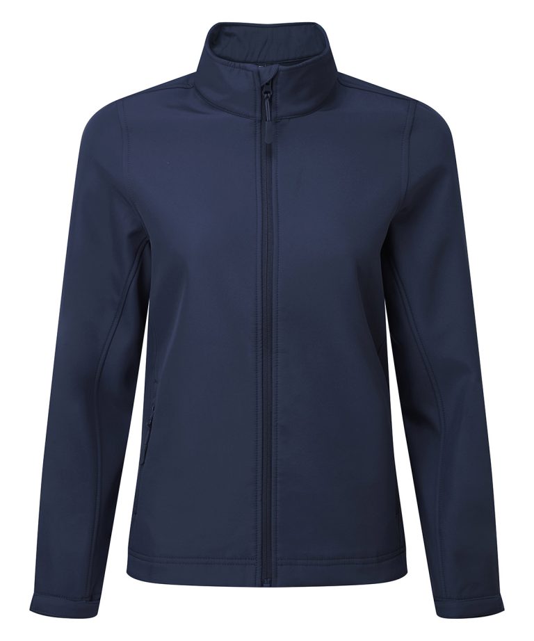 Premier - Womens Windchecker Printable And Recycled Softshell Jacket PR812