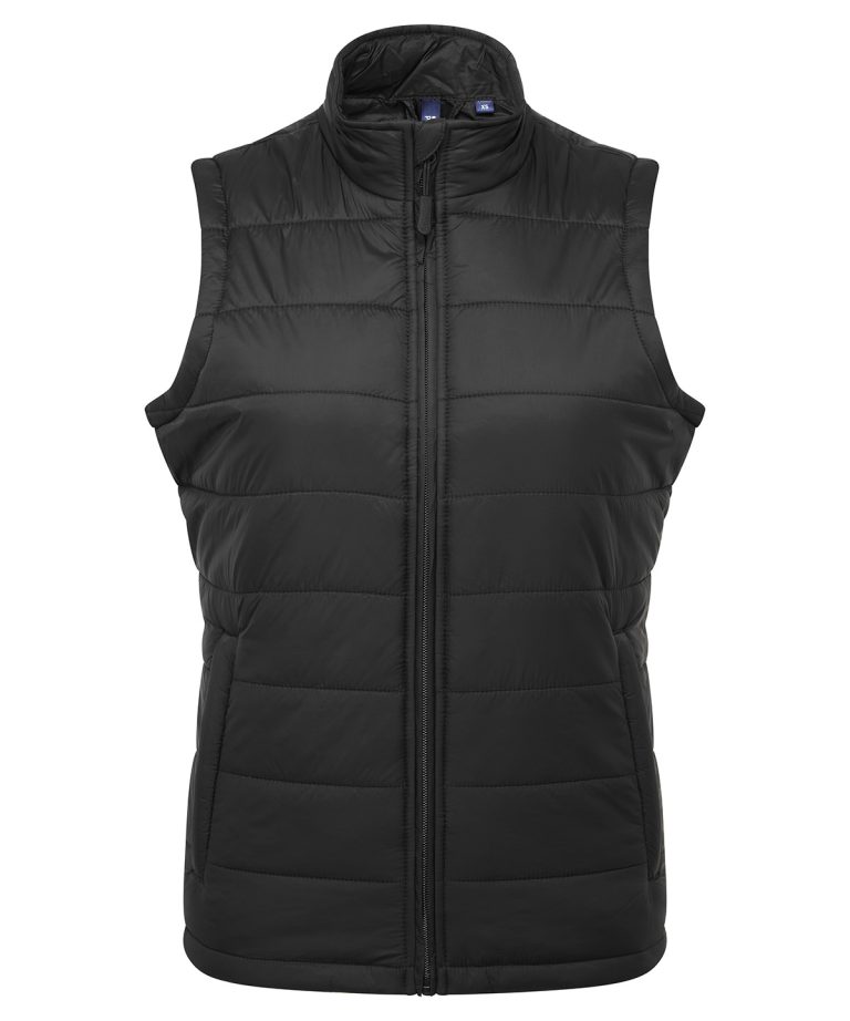 Premier - Womens Recyclight Padded Gilet PR815