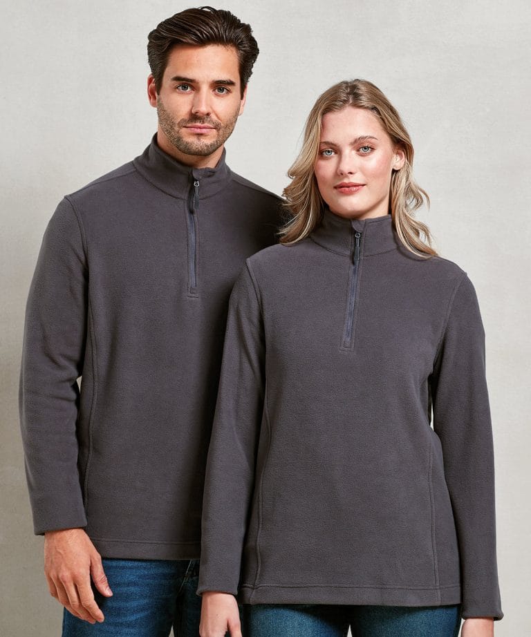 Premier - Unisex Recyclight 1/4 Zip Microfleece PR831