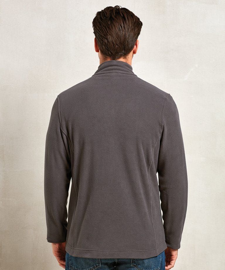 Premier &#8211; Unisex Recyclight 1/4 Zip Microfleece PR831, Vivid Promotion Workwear