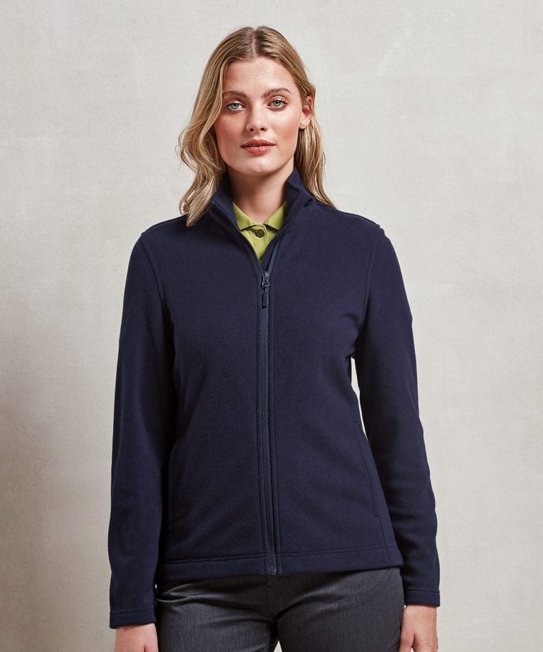 Premier &#8211; Womens Recyclight Full Zip Microfleece PR832, Vivid Promotion Workwear