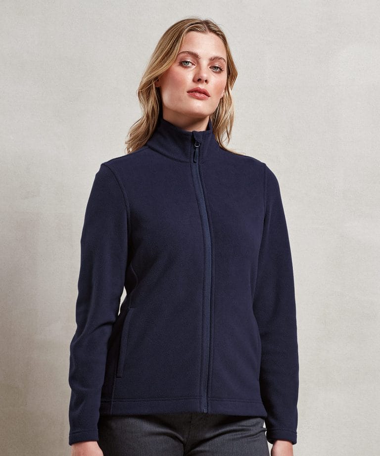 Premier - Womens Recyclight Full Zip Microfleece PR832