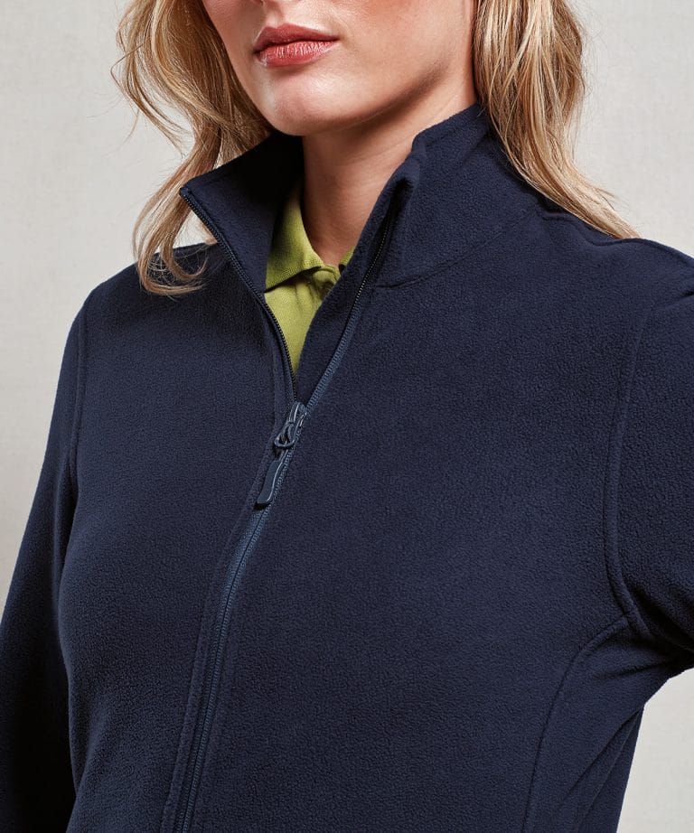 Premier &#8211; Womens Recyclight Full Zip Microfleece PR832, Vivid Promotion Workwear
