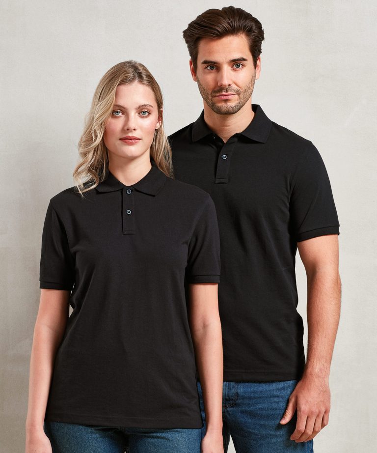 Alternative view of Premier - Essential Unisex Short Sleeve Workwear Polo Shirt PR995