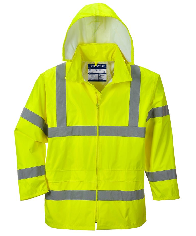 Alternative view of Portwest - Hi - Vis Rain Jacket (H440) PW011