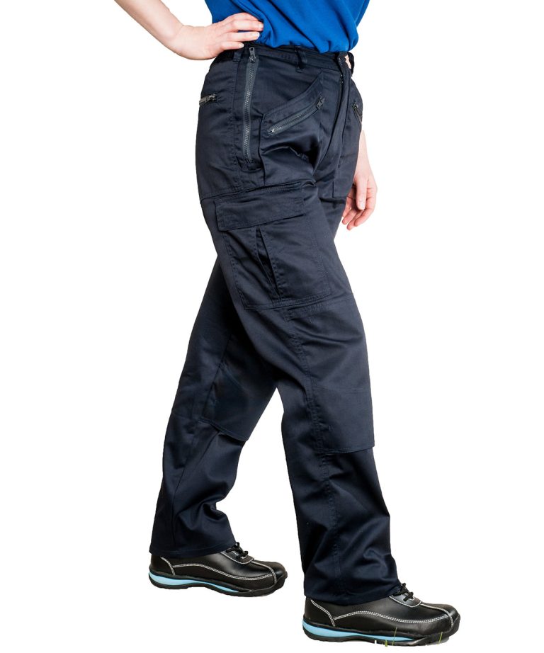 Portwest &#8211; Womens Action Trousers (S687) Regular Fit PW108, Vivid Promotion Workwear