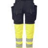 Result Genuine Recycled &#8211; Prism Pu Waterproof Trousers With Reflective Bands And Recycled Backing R916X, Vivid Promotion Workwear