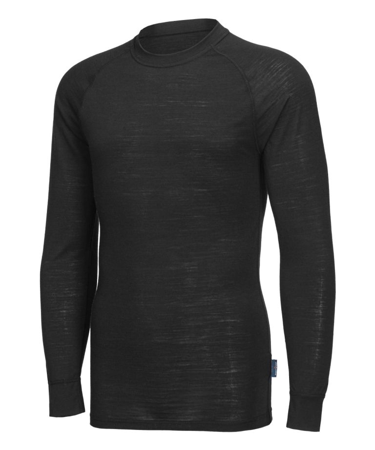 Alternative view of Portwest - Merino Wool Crew Neck Long Sleeve Top PW182