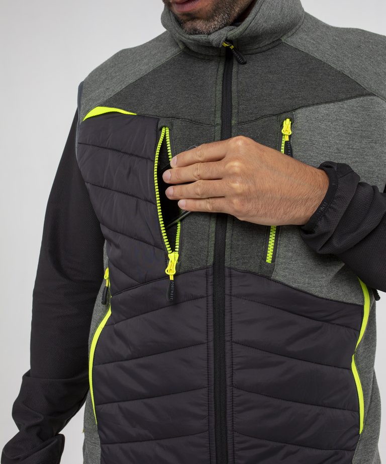 Portwest &#8211; Dx4 Hybrid Baffle Gilet (Dx470) PW261, Vivid Promotion Workwear