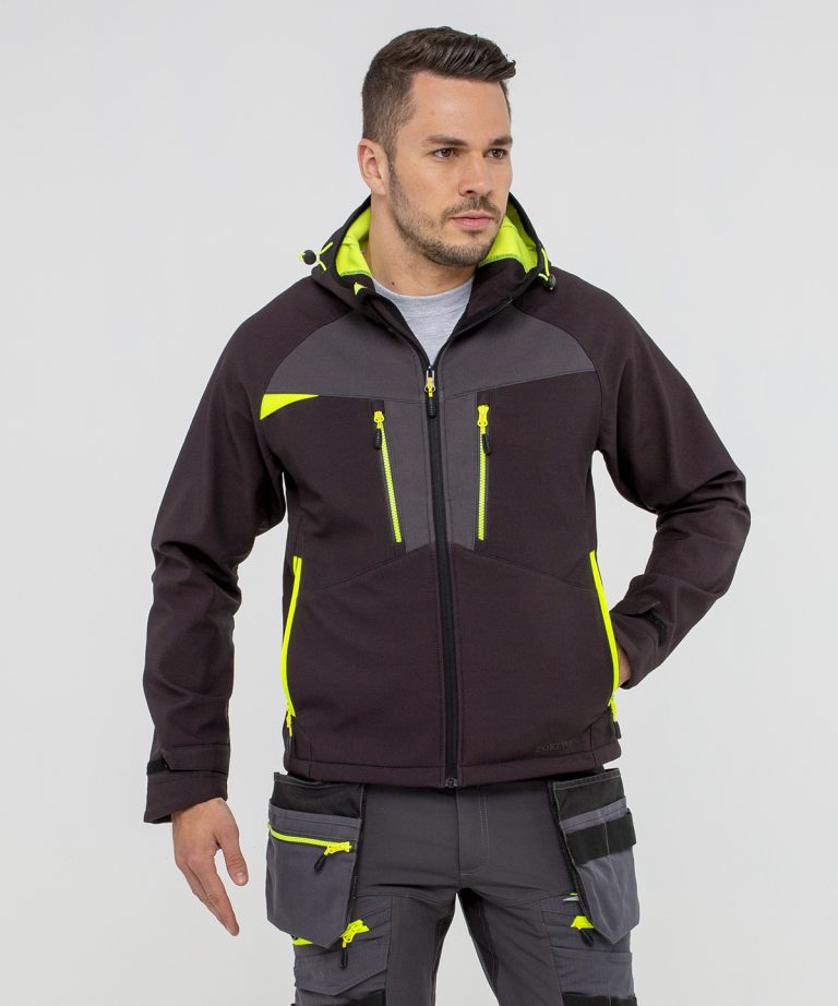 Portwest &#8211; Dx4 Softshell Jacket (Dx474) PW263, Vivid Promotion Workwear