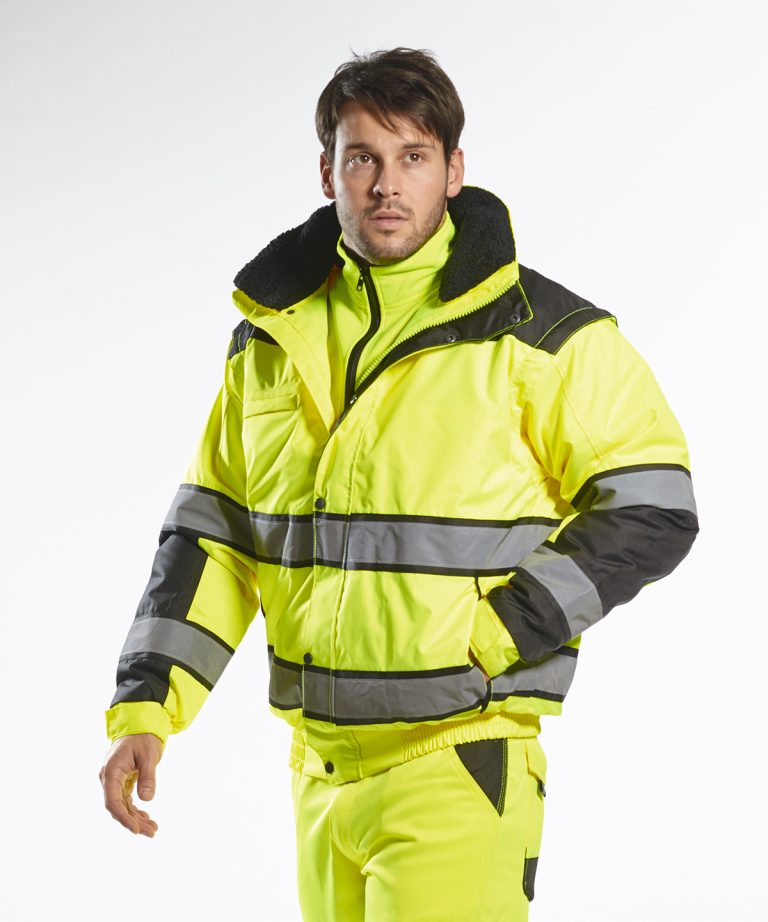 Portwest - Hi - Vis Classic Bomber Jacket (C466) PW332