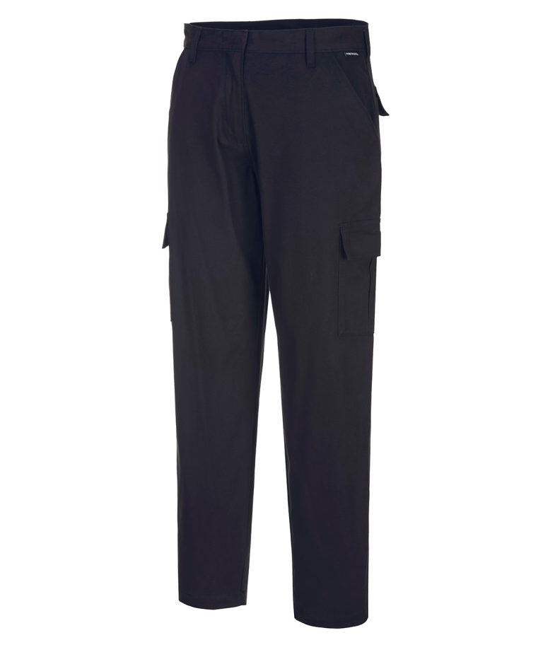 Portwest - Womens Stretch Cargo Trousers (S233) Slim Fit PW359