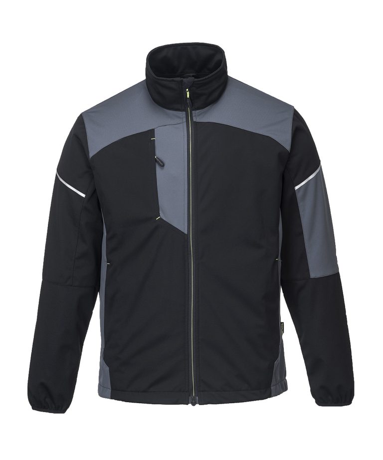 Portwest &#8211; Pw3 Flex Shell Jacket (T620) PW365, Vivid Promotion Workwear
