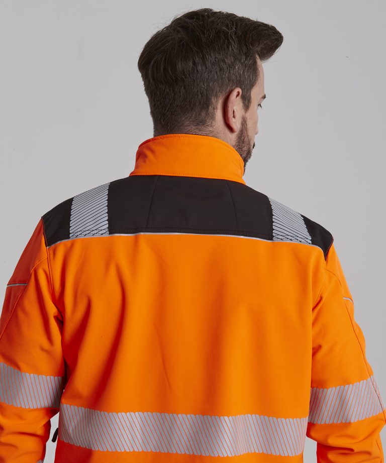 Portwest &#8211; Pw3 Hi &#8211; Vis Softshell Jacket (T402) PW366, Vivid Promotion Workwear