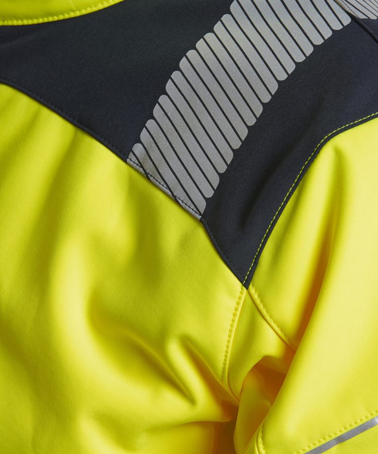 Portwest &#8211; Pw3 Hi &#8211; Vis Softshell Jacket (T402) PW366, Vivid Promotion Workwear