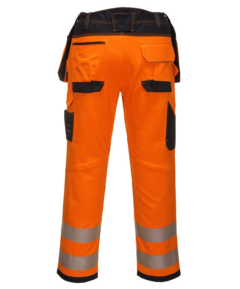 Portwest &#8211; Pw3 Hi-Vis Holster Work Trousers (T501) Regular Fit PW367, Vivid Promotion Workwear