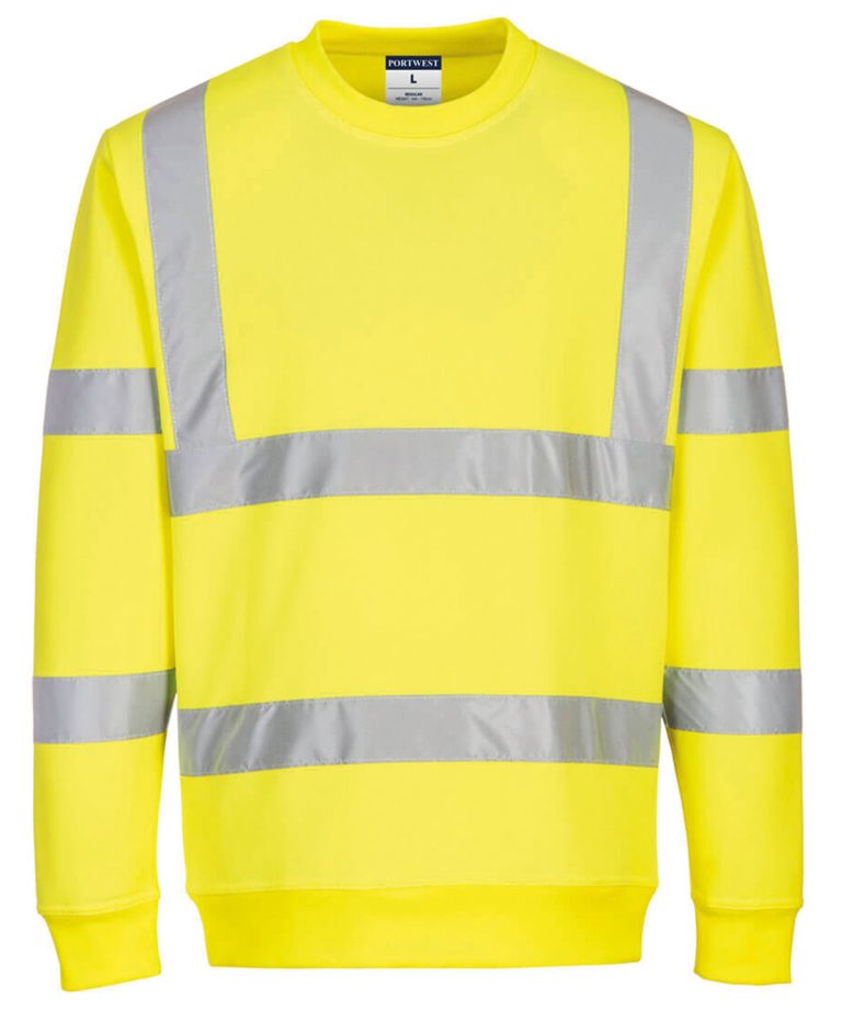 Alternative view of Portwest - Eco Hi - Vis Sweatshirt (Ec13) PW412