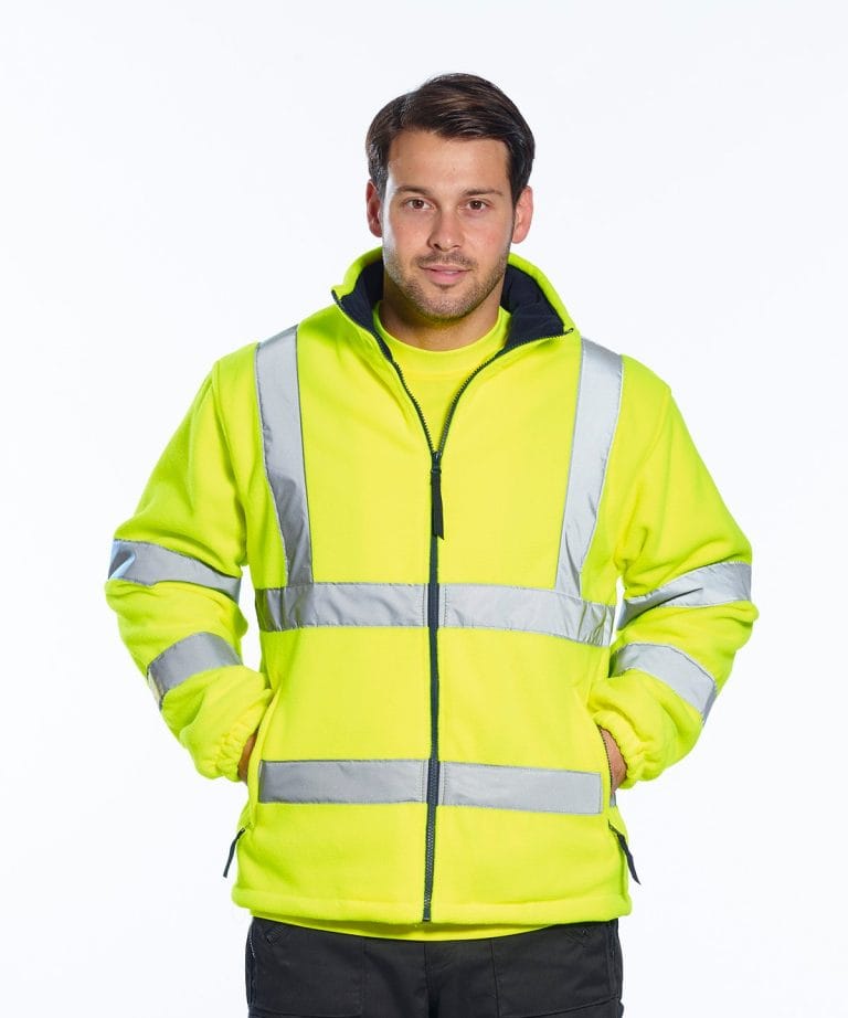 Portwest &#8211; Hi &#8211; Vis Mesh &#8211; Lined Fleece (F300) PW963, Vivid Promotion Workwear