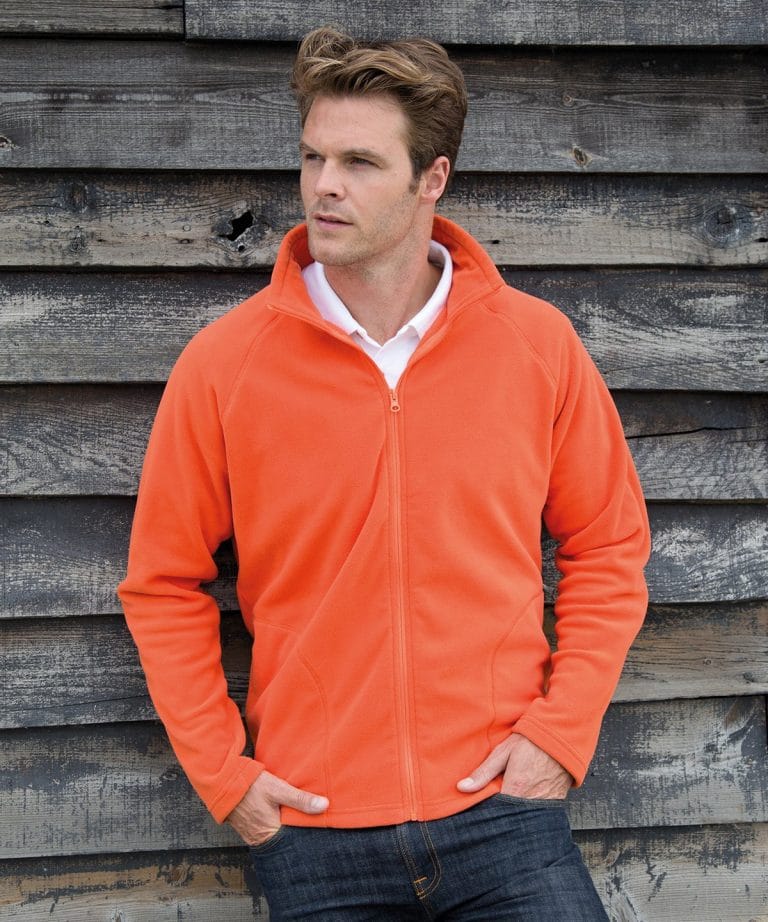 Result Core &#8211; Core Microfleece Jacket R114X, Vivid Promotion Workwear