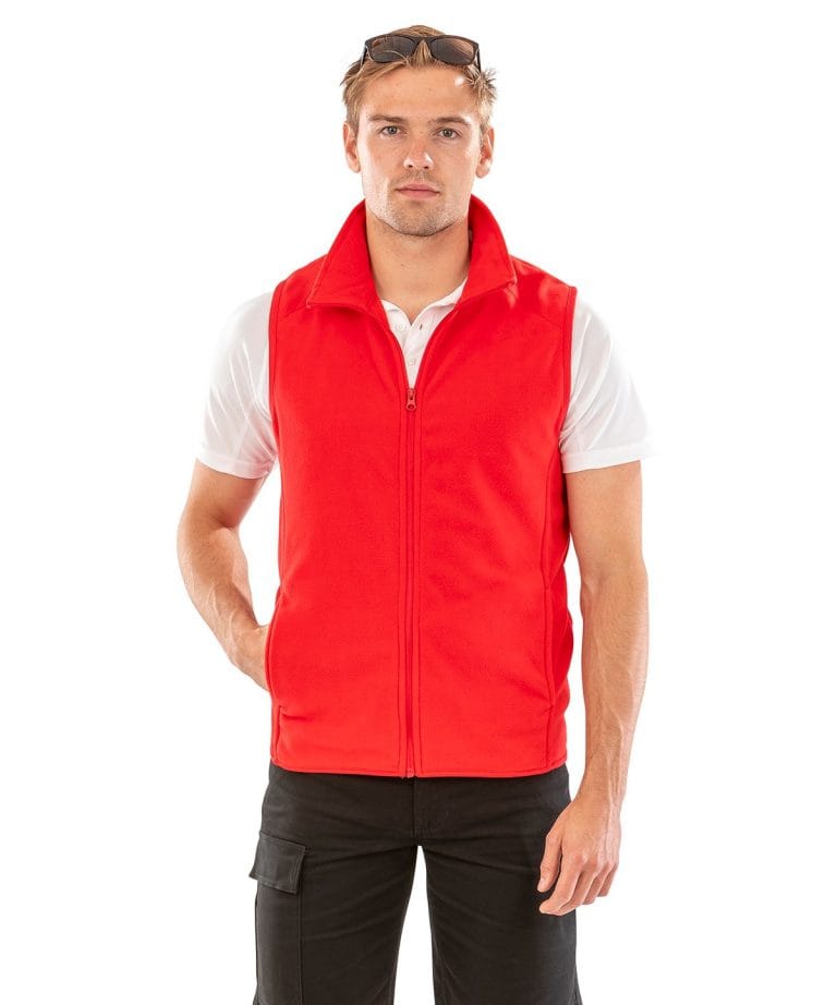 Result Core &#8211; Core Microfleece Gilet R116X, Vivid Promotion Workwear