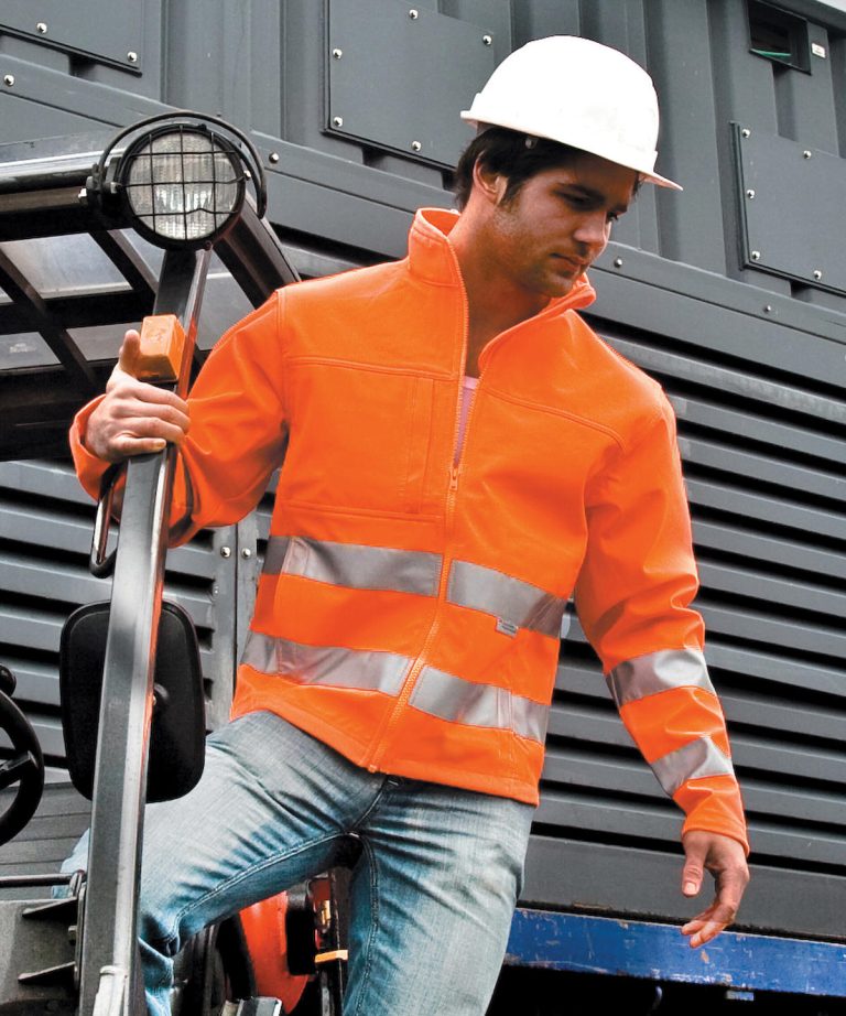 Result Safeguard - High - Viz Softshell Jacket R117A