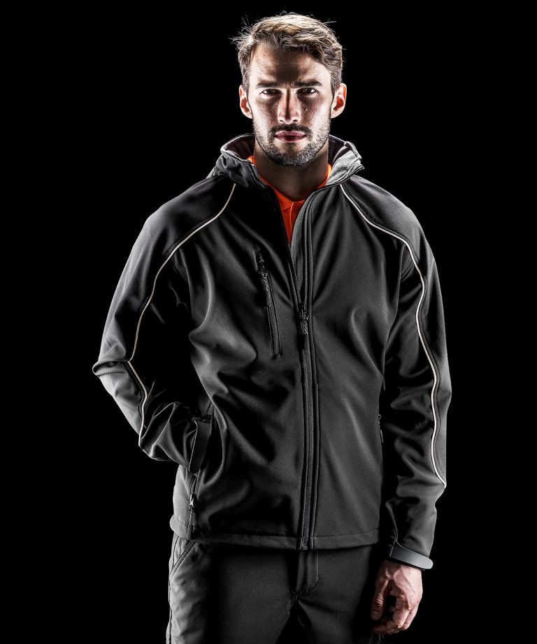 Result Workguard - Hooded Softshell Jacket R118A