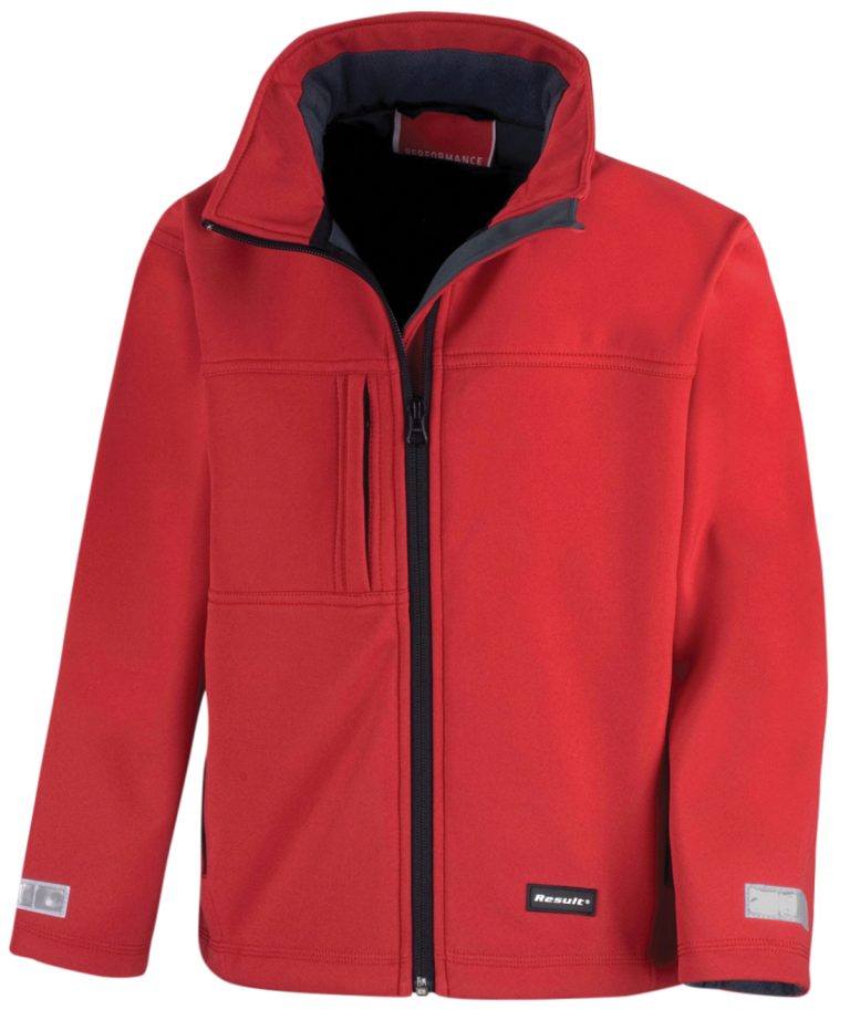 Alternative view of Result - Junior Classic Softshell 3 - Layer Jacket R121J