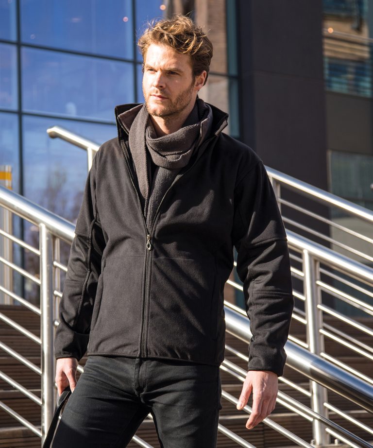 Result &#8211; Osaka Combed Pile Softshell Jacket R131M, Vivid Promotion Workwear