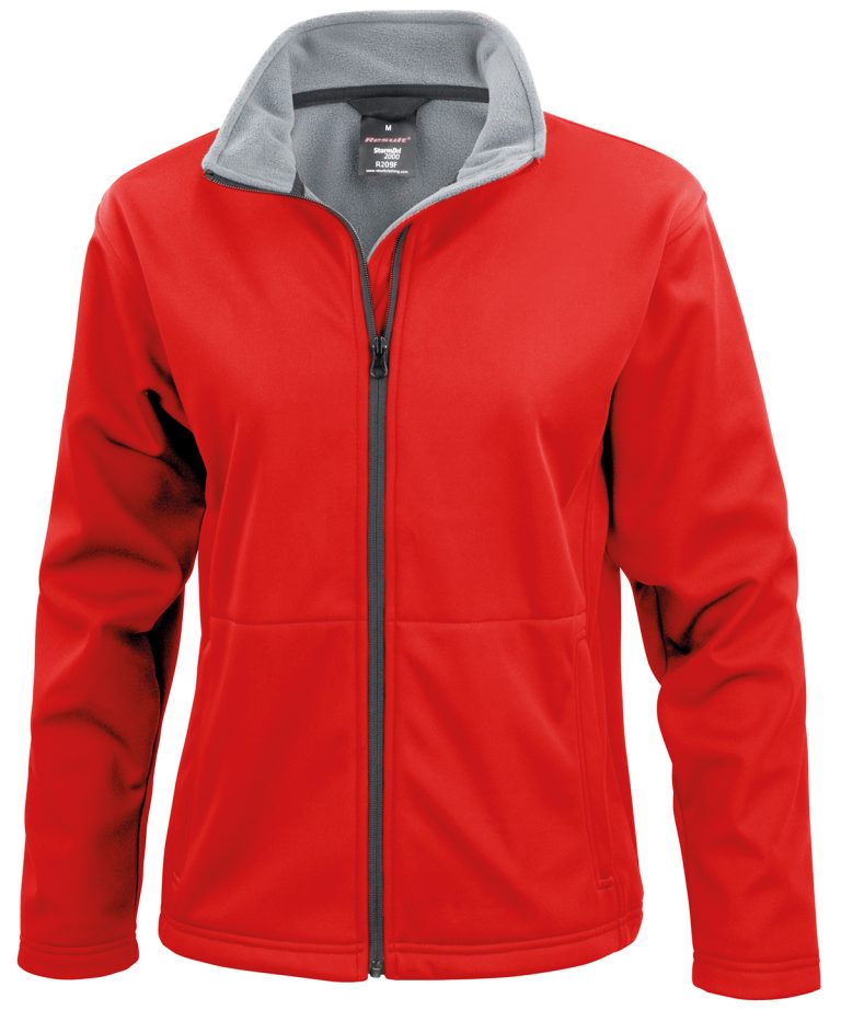 Result Core &#8211; Womens Core Softshell Jacket R209F, Vivid Promotion Workwear