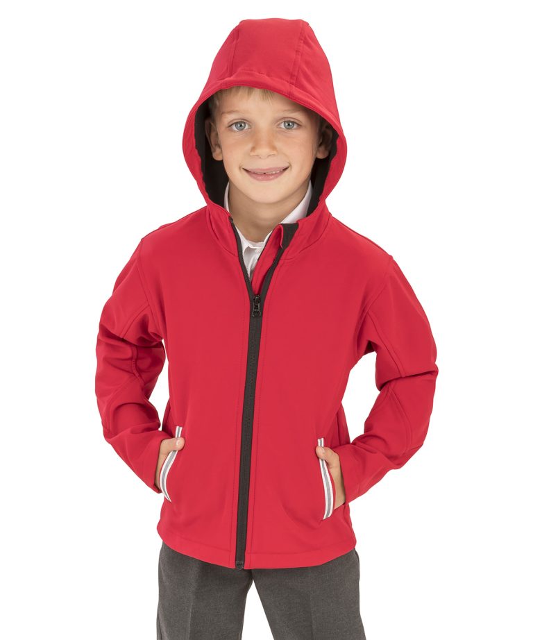 Result Core - Core Junior Tx Performance Hooded Softshell Jacket R224J