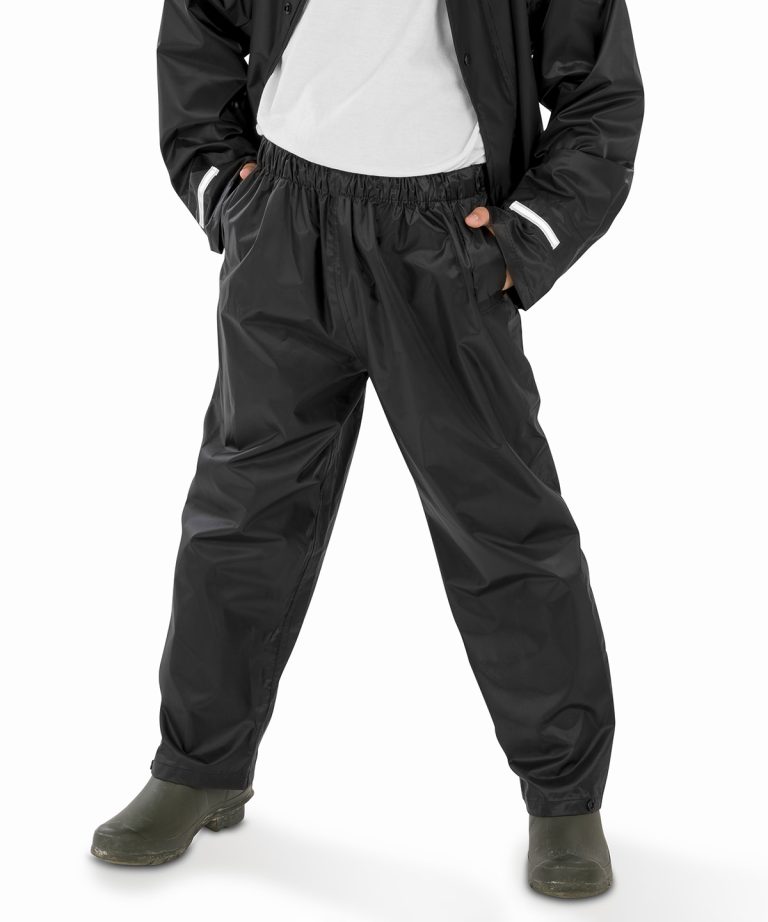 Alternative view of Result Core - Core Junior Rain Trousers R226J