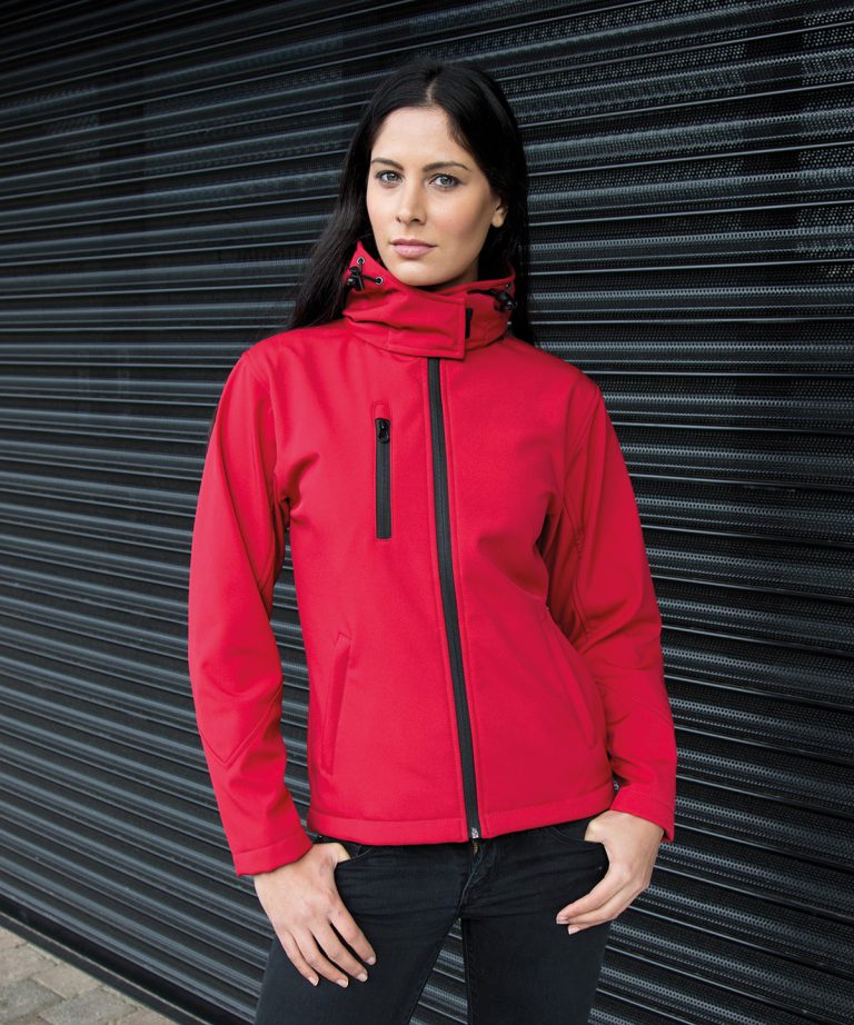 Alternative view of Result Core - Womens Core Tx Performance Hooded Softshell Jacket R230F