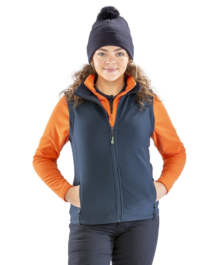 Result Core &#8211; Womens Printable Softshell Bodywarmer R232F, Vivid Promotion Workwear