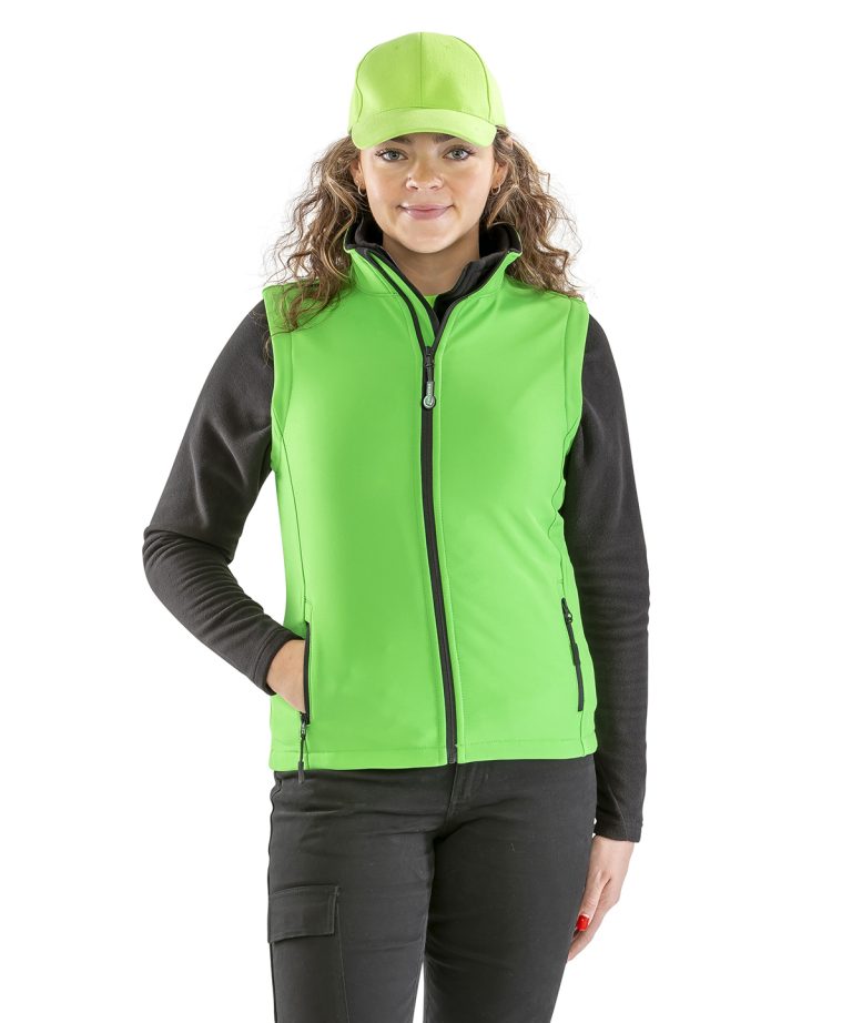 Result Core &#8211; Womens Printable Softshell Bodywarmer R232F, Vivid Promotion Workwear