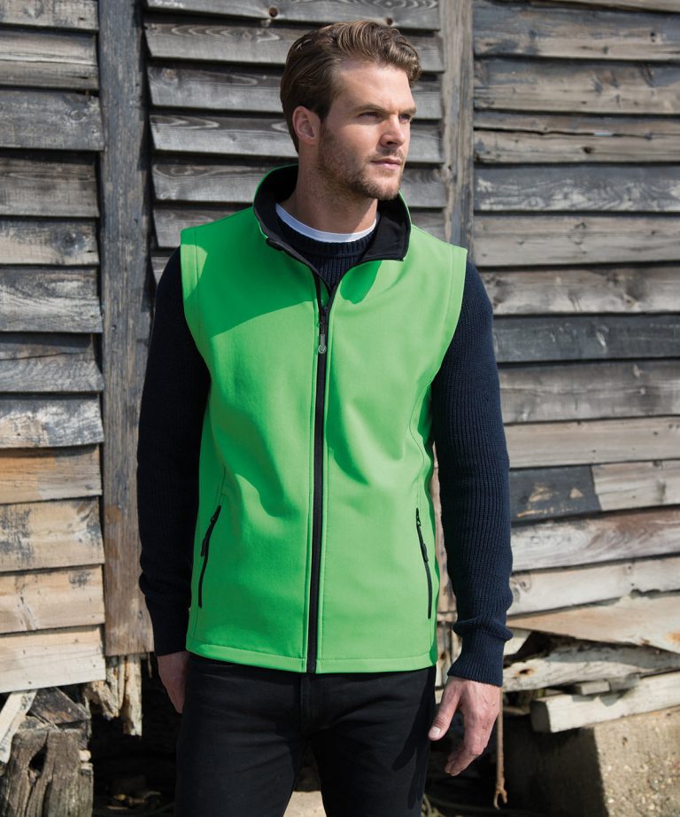 Result Core &#8211; Printable Softshell Bodywarmer | Gilet R232M, Vivid Promotion Workwear