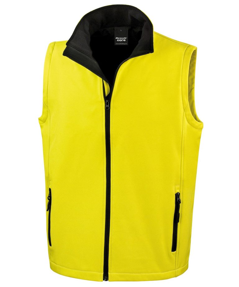Result Core - Printable Softshell Bodywarmer | Gilet R232M