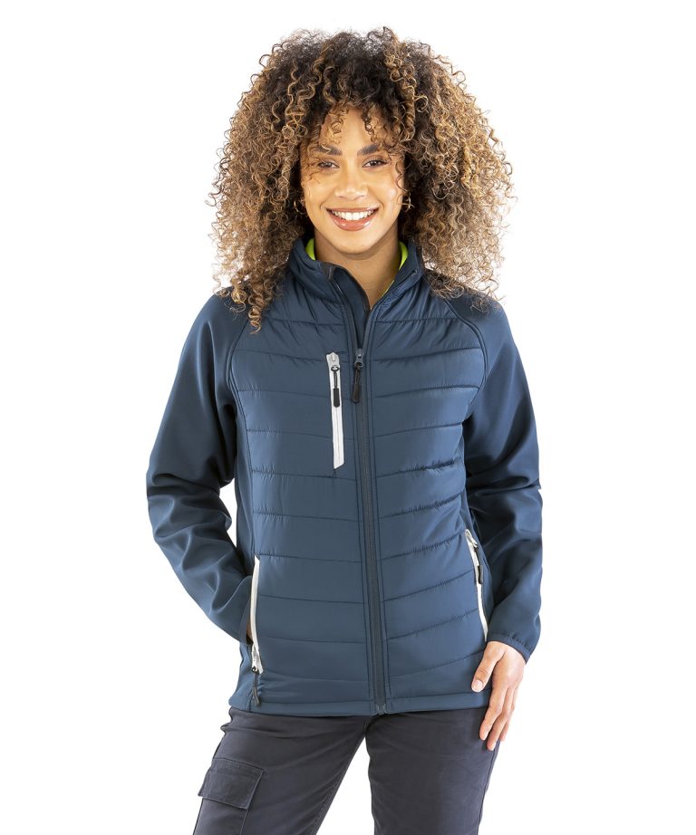Result Genuine Recycled - Compass Padded Softshell Jacket R237X