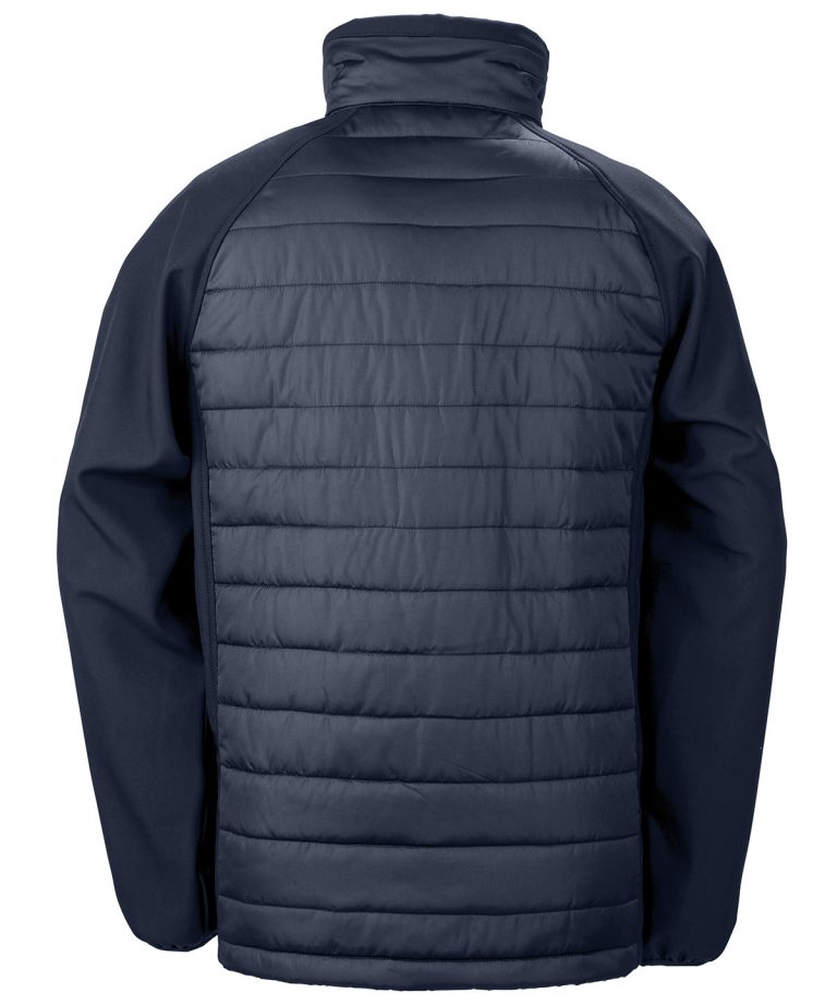 Result Genuine Recycled &#8211; Compass Padded Softshell Jacket R237X, Vivid Promotion Workwear