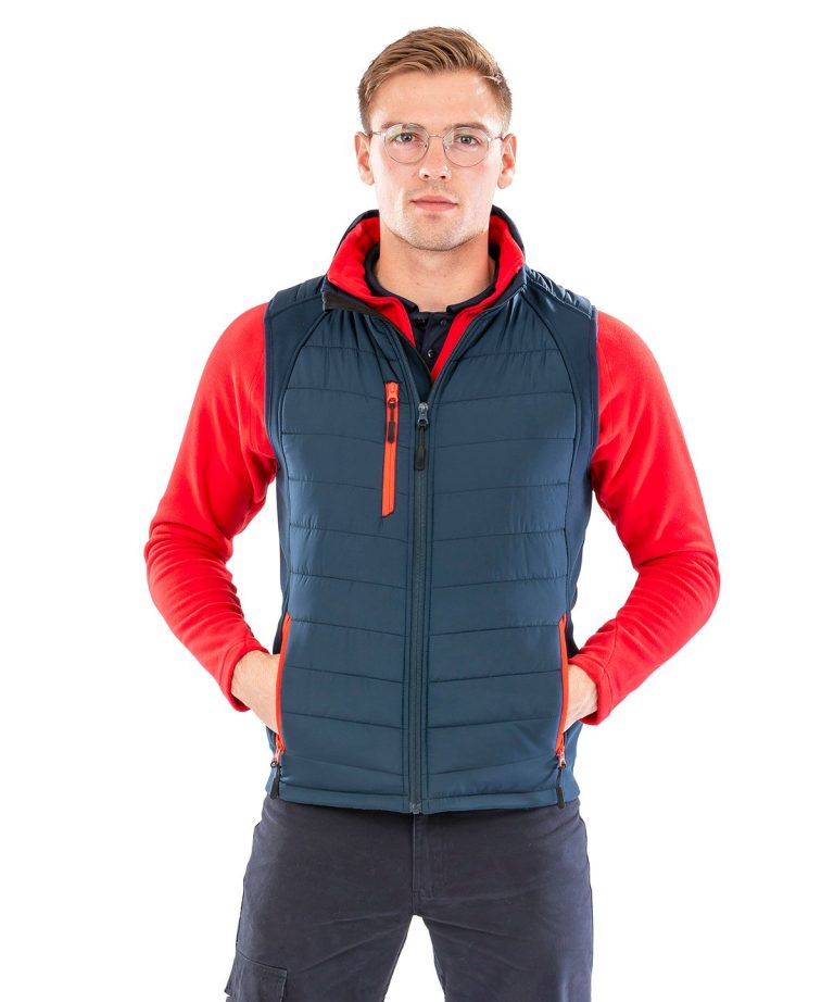 Alternative view of Result Genuine Recycled - Compass Padded Softshell Gilet R238X