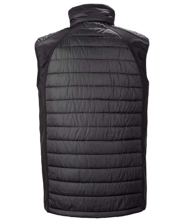 Result Genuine Recycled &#8211; Compass Padded Softshell Gilet R238X, Vivid Promotion Workwear