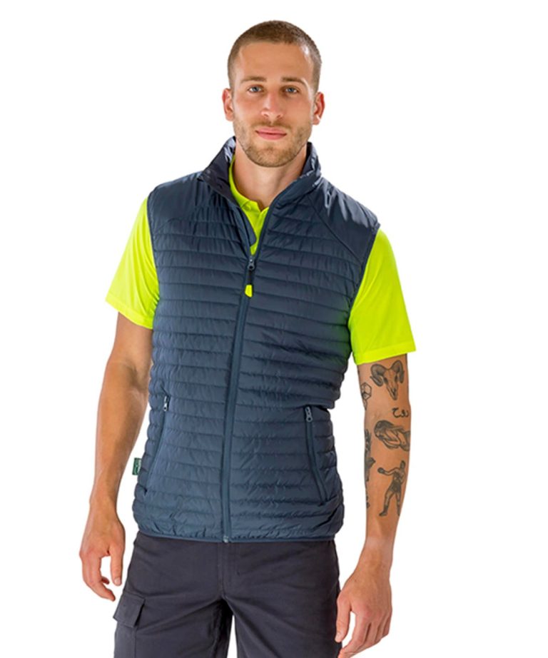Result Genuine Recycled &#8211; Thermoquilt Gilet R239X, Vivid Promotion Workwear
