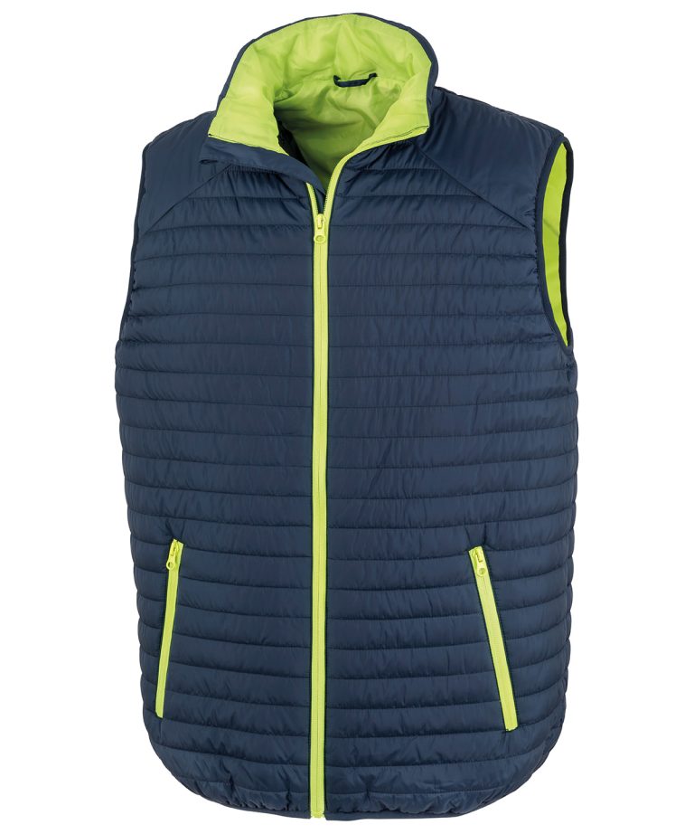 Result Genuine Recycled &#8211; Thermoquilt Gilet R239X, Vivid Promotion Workwear